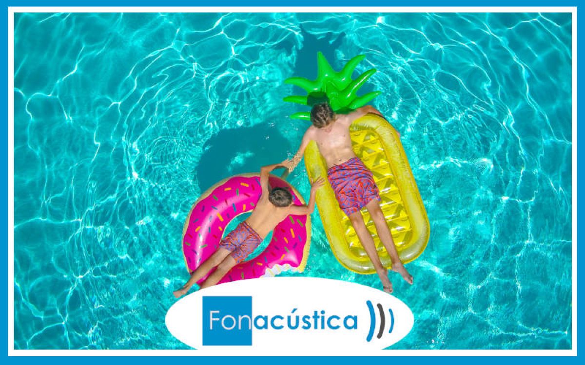 Tapones en piscina