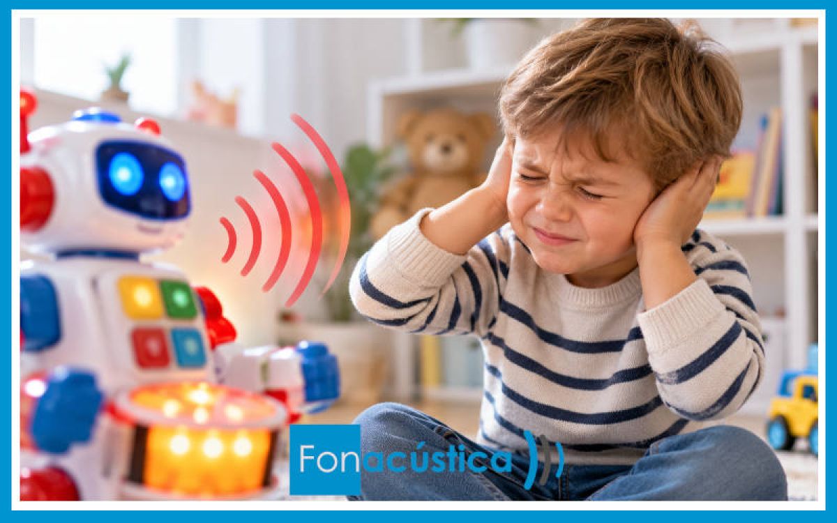 Juguetes sonoros y audición en niños